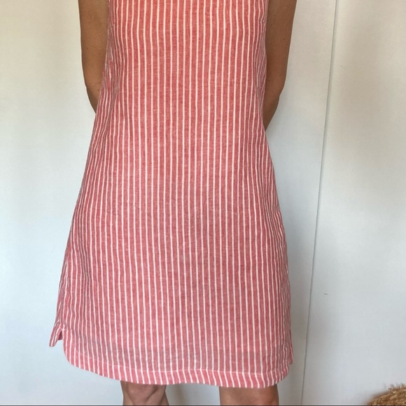 Red and White Stripe Sundress - Picture 6 of 6
